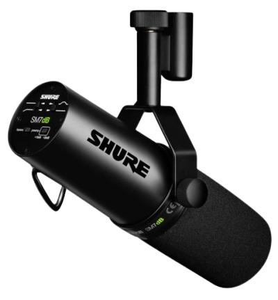 Shure SM7dB XLR Dynamic Vocal Microphone with Active built in Pre Amp