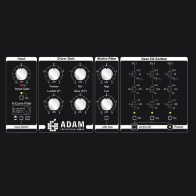 Adam S6X Large Studio Monitors (Each)