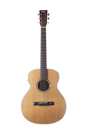 Tasman TA100M-E Mini Jumbo Acoustic / Electric Guitar