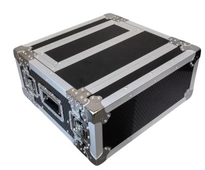 Microphone Road Case with 2RU Rack & Drawer