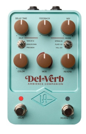 Universal Audio UAFX Del-Verb Ambience Companion Effects Pedal