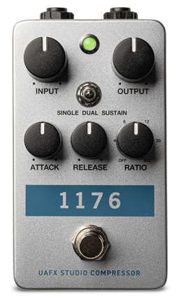 Universal Audio UAFX 1176 Studio Compressor Pedal