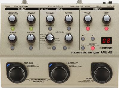 Boss VE-8 Acoustic Singer