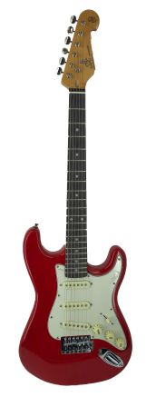 SX 3/4 Electric Guitar in Fire Red w/ Gig Bag