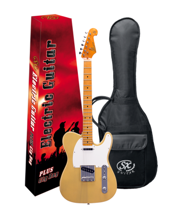 SX Vintage Series VET50 Tele Style Electric Guitar in Butterscotch Blonde