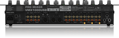 Behringer VMX1000USB Pro DJ Mixer 