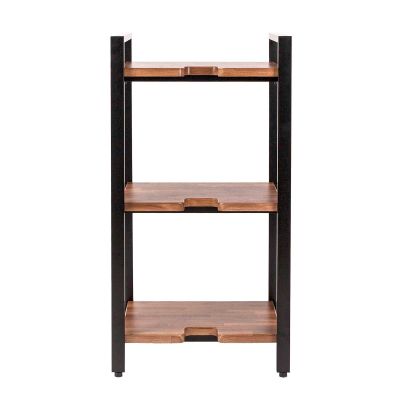 Wavebone Jenga Triple Studio Storage Shelf - Wood