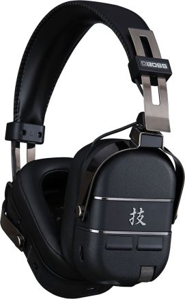 Boss WAZA Air Bass - 3D Spatial Headphones with Bass Amp Sim