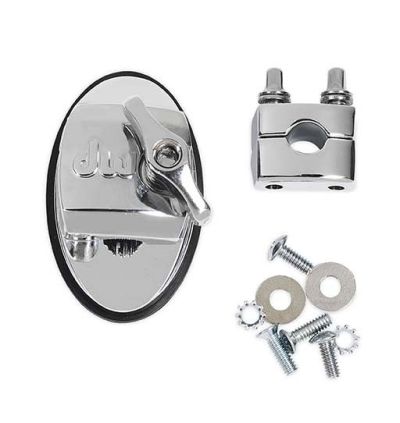 DW Tom Bracket, Pre 2012 w/ Mounting Screws - Chrome