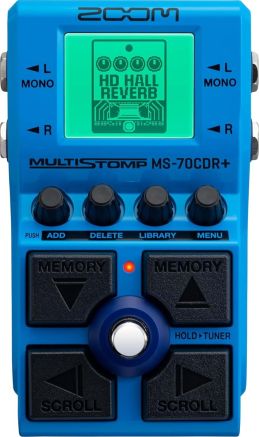 Zoom MS-70CDR+ Multi FX Pedal