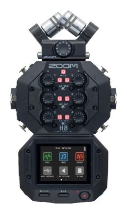 Zoom H8 8-Input / 12-Track Portable Handy Recorder