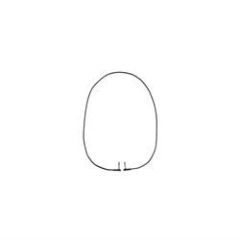 Warwick - RockBoard Flat Patch Cable 100cm Black