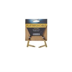 RockBoard Flat Patch Cable Gold, 10cm