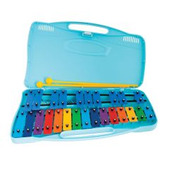 Angel AX25K Glockenspiel 25 Coloured Notes in Blue Case