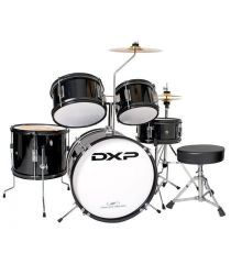 DXP TXJ5 Junior Drum Kit in Black