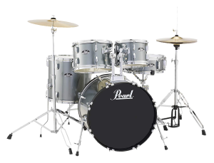 Pearl Roadshow-X  20" 5pc Drum Kit Package  Charcoal Metallic