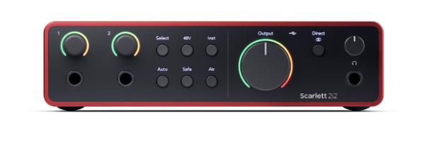 DJ機材 Focusrite Scarlett 2i2 Studio Focusrite Scarlett 2i2 Studio 4th Gen USB Audio Interface