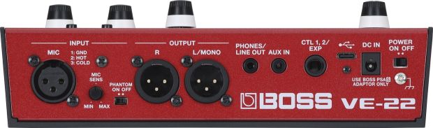 m.s. 　BOSS VE-22 Vocal Performer Boss VE-22 Vocal Performer Multi Effects Pedal
