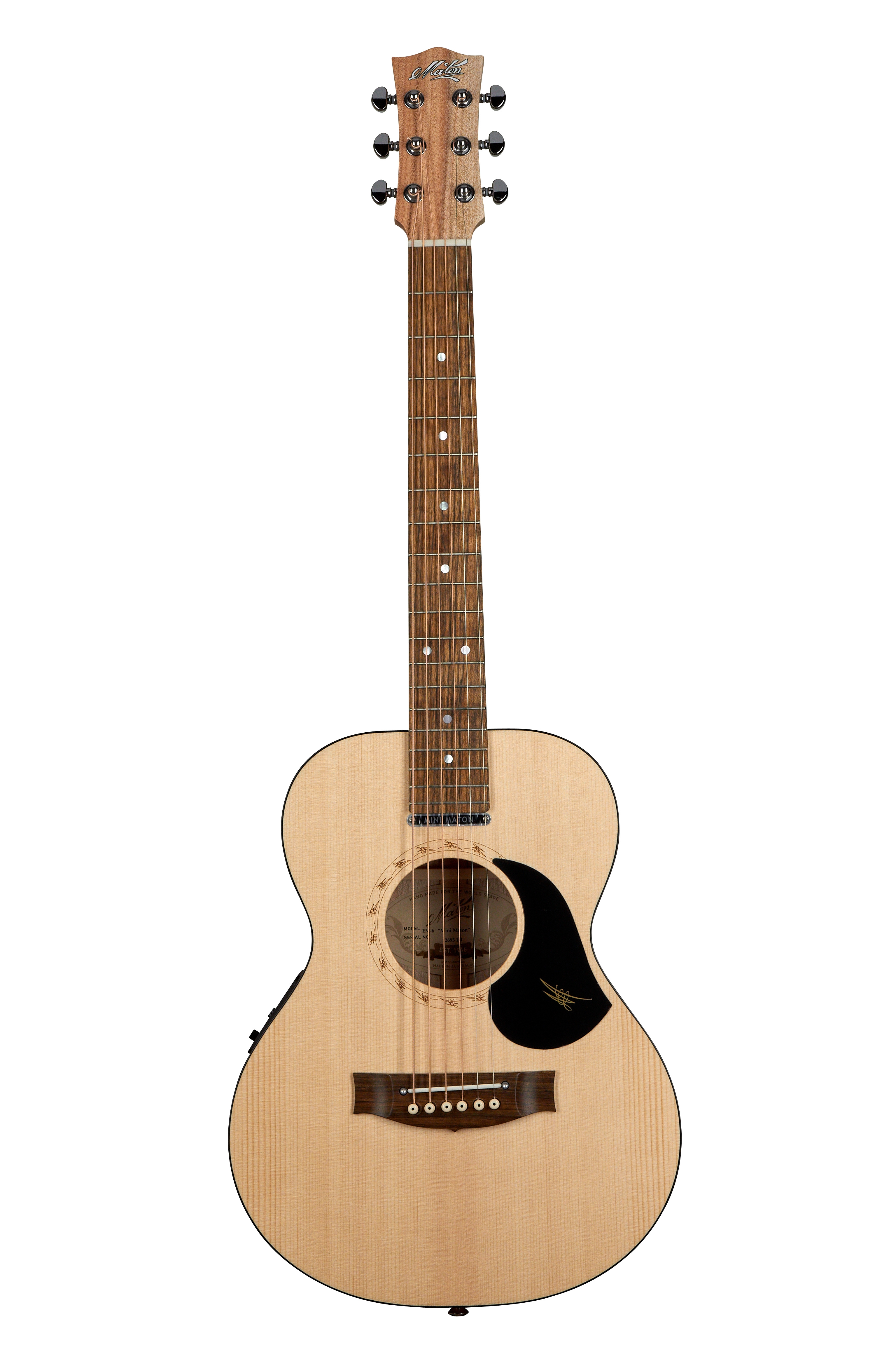 Maton Maton Mini Maton EM6 Acoustic Electric Guitar with Deluxe Hard Case Australia's 1 Music